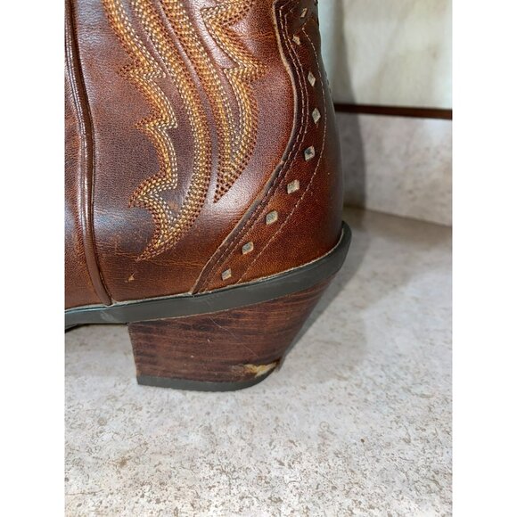 Ariat Womens Heritage J Toe Western Boots Size 10B Brown Leather Embroidered Cow - Picture 7 of 13